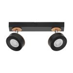 Ledvance LED Decor Spot Pluto Stahl Schwarz 9.6W 615lm - 830 Warmweiß