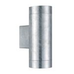 Nordlux Tin Wandleuchte Brushed Aluminium | Geeignet für 2x GU10
