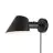 DFTP by Nordlux LED Wandleuchte Stay Aluminium Schwarz | Geeignet für E27