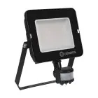 Ledvance LED-Scheinwerfer Kompakt Schwarz 50W 5000lm 100D - 840 Kaltweiß | IP65 - Symmetrisch - Bewegungs- und Lichtsensor