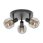 Ledvance LED Decor Spot Firefly Stahl Rund Schwarz 8.4W 750lm - 827 Extra Warmweiß | Dimmbar