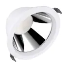 Ledvance LED Downlight Comfort Aluminium Weiß 18W 2160lm 55D - 930-940 CCT | 160mm - Ausschnitt 150mm - IP44 - Höchste Farbwiedergabe - UGR