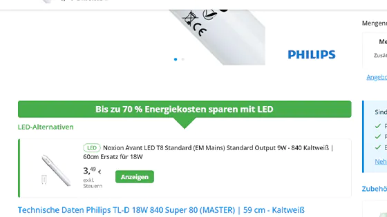 Unsere LED-Alternativen