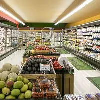 Allgemeinbeleuchtung im Supermarkt