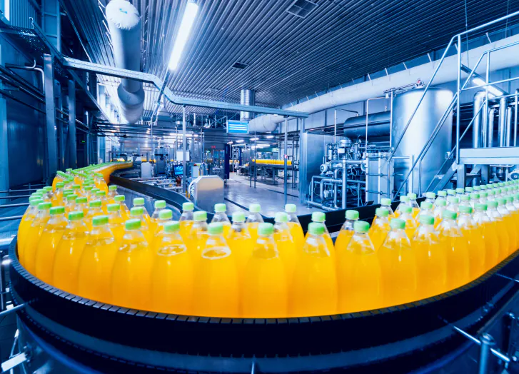 Wannenleuchten in der Lebensmittelindustrie