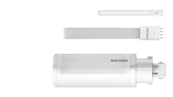 Verschiedene LED-Energiesparlampen untereinander