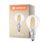 Ledvance Classic LED E14 Poire Filament Claire 2.2W 470lm - 827 Blanc Très Chaud | Équivalent 40W