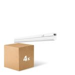 Lot 4x Ledvance Réglette LED Linear Compact Commutateur 14W 1400lm - 830 Blanc Chaud | 120cm