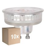 Lot 10x Eglo Spot LED GU10 PAR16 4W 400lm 38D - 827 Blanc Très Chaud | Dimmable - Équivalent 57W