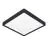Eglo Connect.Z Smart Plafonnier Éclairage de salle de bains Fueva 6-Z Plastique Noir 13.5W 2000lm - 827-865 Variable Blanc + RGB | Dimmable
