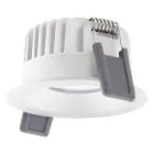Ledvance Spot LED Fix Aluminium Blanc 8W 720lm 36D - 940 Blanc Froid | Diamètre 68mm - IP44 - Meilleur rendu des couleurs - Dimmable