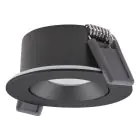 Ledvance Spot LED Air Adjust Aluminium Noir 4W 300lm 36D - 927 Blanc Très Chaud | Diamètre 68mm - IP23 - Meilleur rendu des couleurs - Dimmable