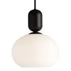 Nordlux Notti 20 Suspension Luminaire Verre Noir | Convient pour 1x E27
