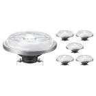 Lot 6x Philips MASTER LED Spot G53 AR111 10.8W 600lm 24D - 927 Blanc Très Chaud | Meilleur rendu des couleurs - Dimmable - Équivalent 50W