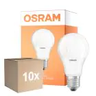 Lot 10x Osram Parathom LED Star E27 Poire Dépolie 8.5W 806lm - 827 Blanc Très Chaud | Équivalent 60W