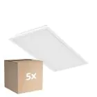 Lot 5x Noxion Panneau LED Ecowhite V4.0 20W 2400lm - 830-840-865 CCT | 60x30cm