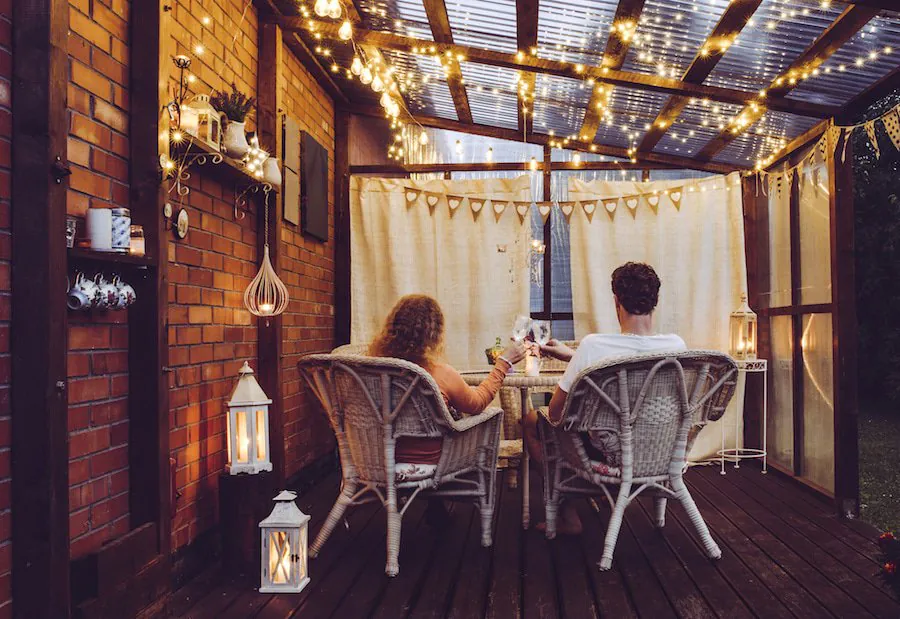 éclairage extérieur terrasse