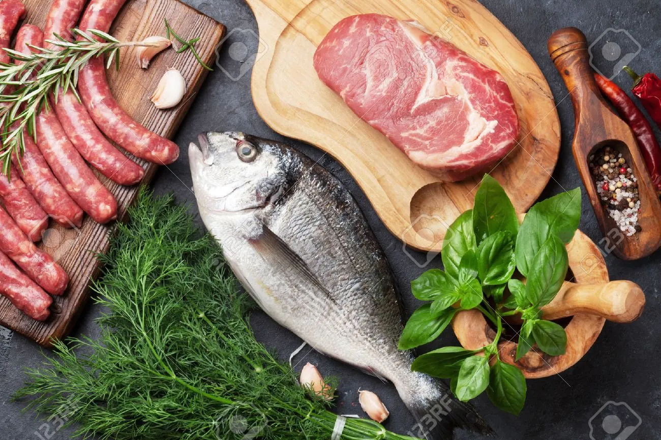 eclairage viande et poisson